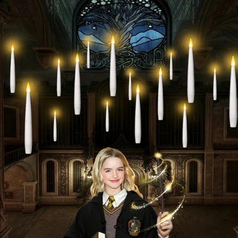 What Makes Floating Candles So Magical in Harry Potter Decor?