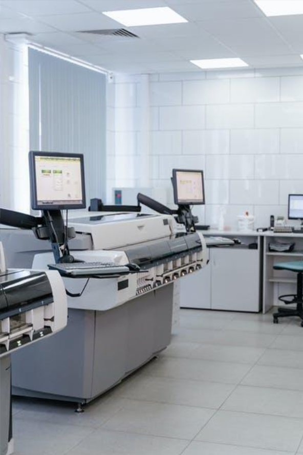 Clean-Air Workstations Designed for Safer Lab Handling
