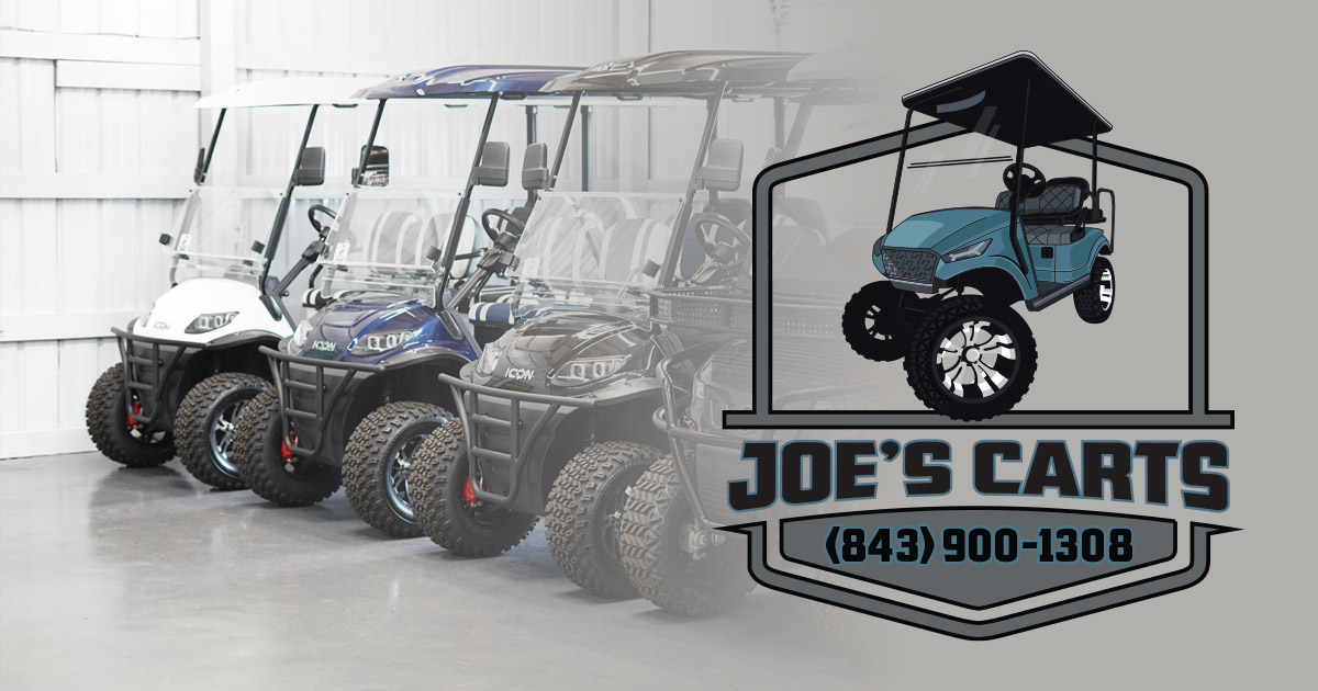 Joe's Carts Charleston SC Electric Golf Cart Lifestyle and Sales